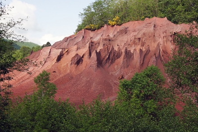 Montagne rosse